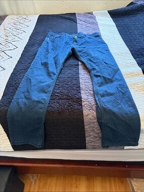 Men's Straight Fit Denim Jeans in Blue